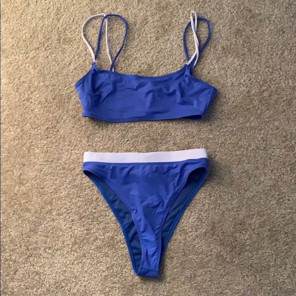 2 piece, high cut